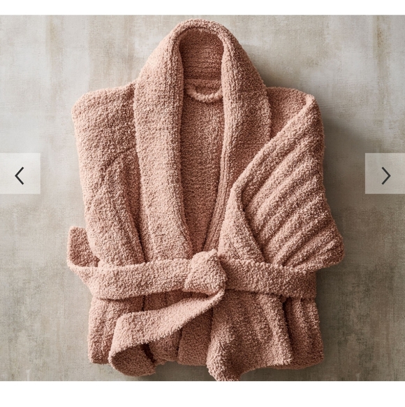 Cozy Pink Bathrobe Pottery Barn Size Large - Picture 2 of 2